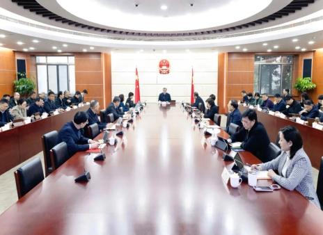 提高政治站位 扎实推进工作 | 市人大常委会党组召开扩大会议